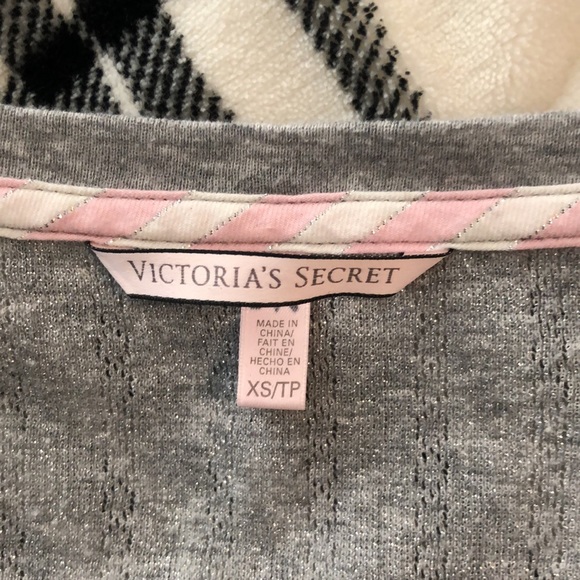 Victoria’s Secret Gray Sleep shirt - Picture 2 of 4